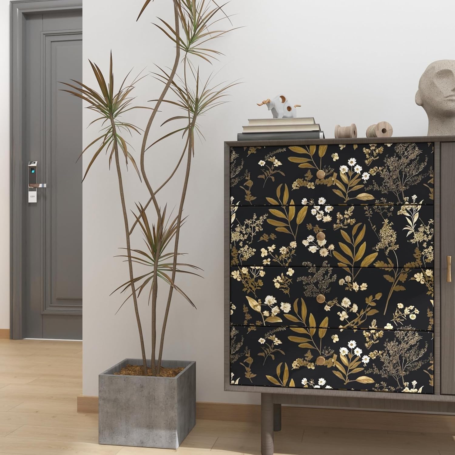Vintage Floral Peel-and-Stick for Renters: Roll Yield, Removability, and Which Boho Prints Hold Up