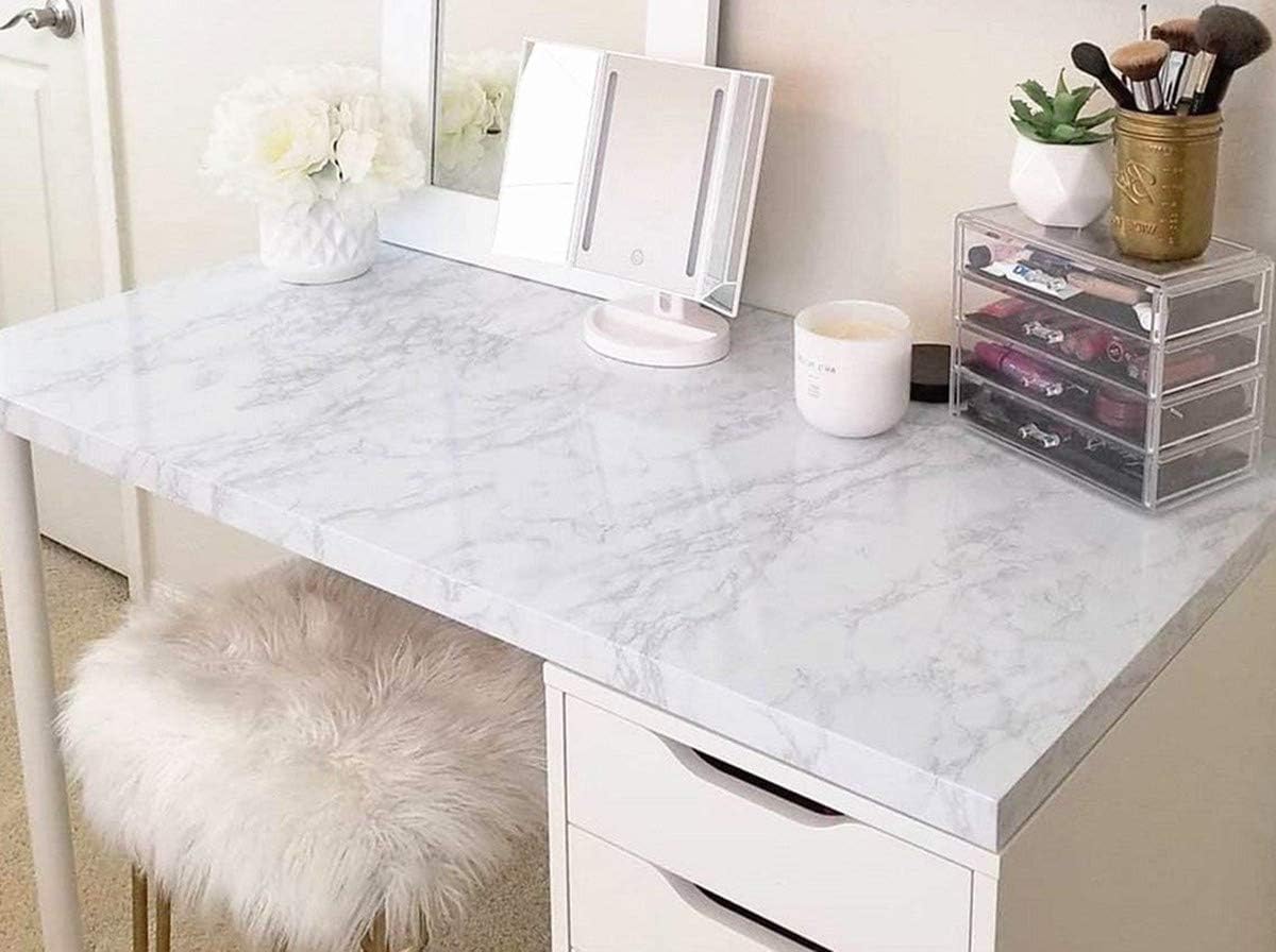 Marble, Geometric, and Backsplash-Style Peel-and-Stick: Total Cost Per Square Foot for Kitchen and Bath
