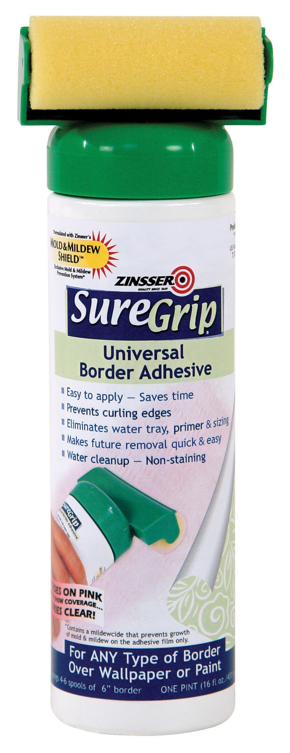 Zinsser SureGrip Universal Border Adhesive Bottle